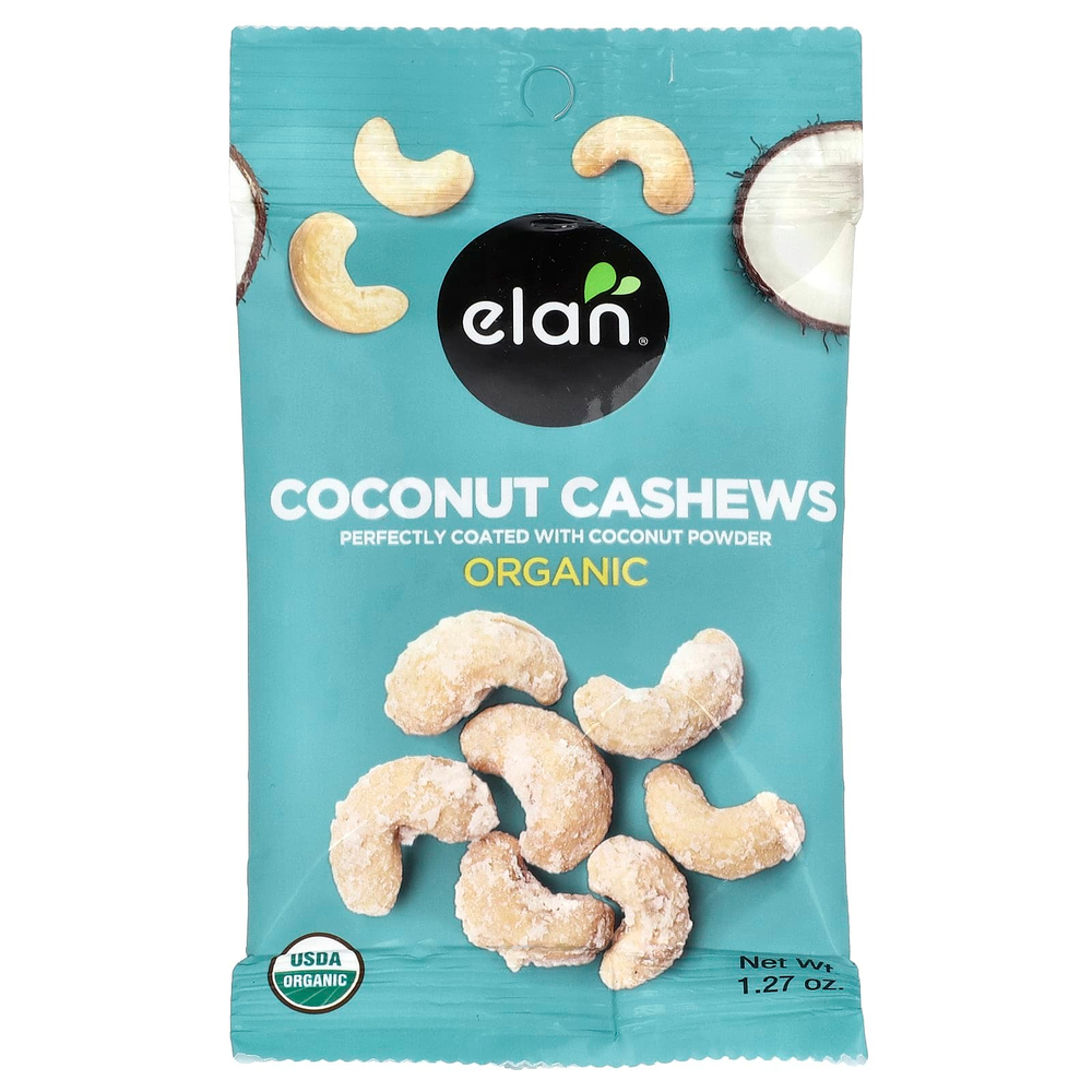Elan, органические кокос и кешью, 1,27 унции