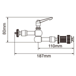 Кронштейн Kupo KCP-103 7" Mini Vision Arm With Hot Shoe Adapter