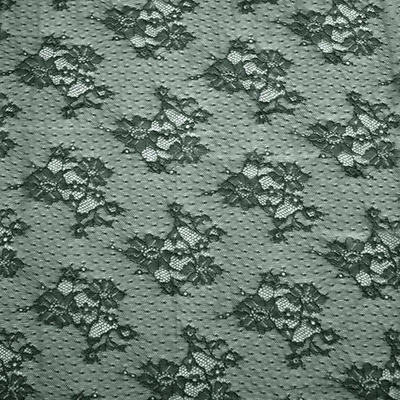 Кружевное полотно, 62 гр/м2, 150 см, т.зелёный