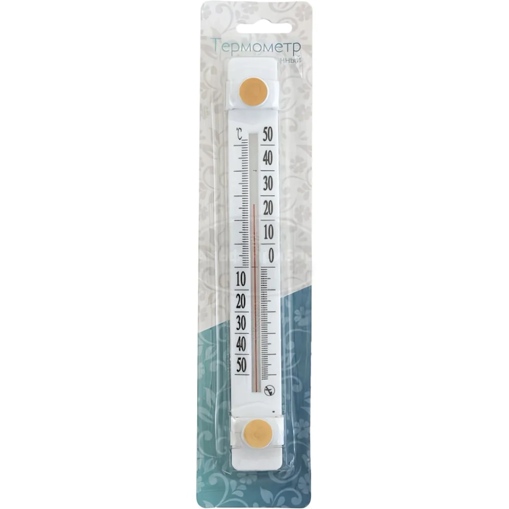 Термометр оконный на липучке, «Солнечный зонтик» мод. ТБО-1, уп. блистер