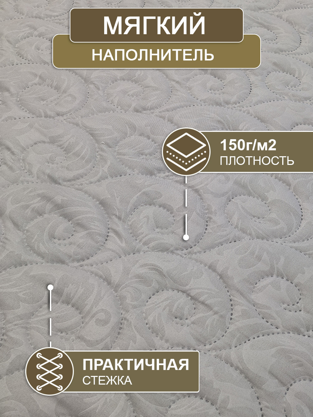 Наматрасник непромокаемый на резинке с бортиком