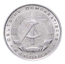 Монета 5 пфенигов (ГДР) 1968 г