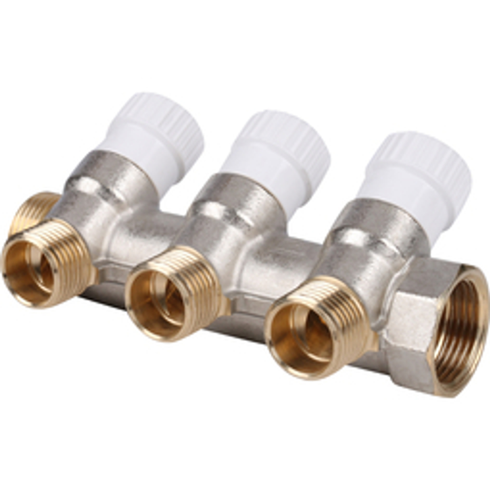 Коллектор регулировочный STOUT  3/4"х1/2" 3вых