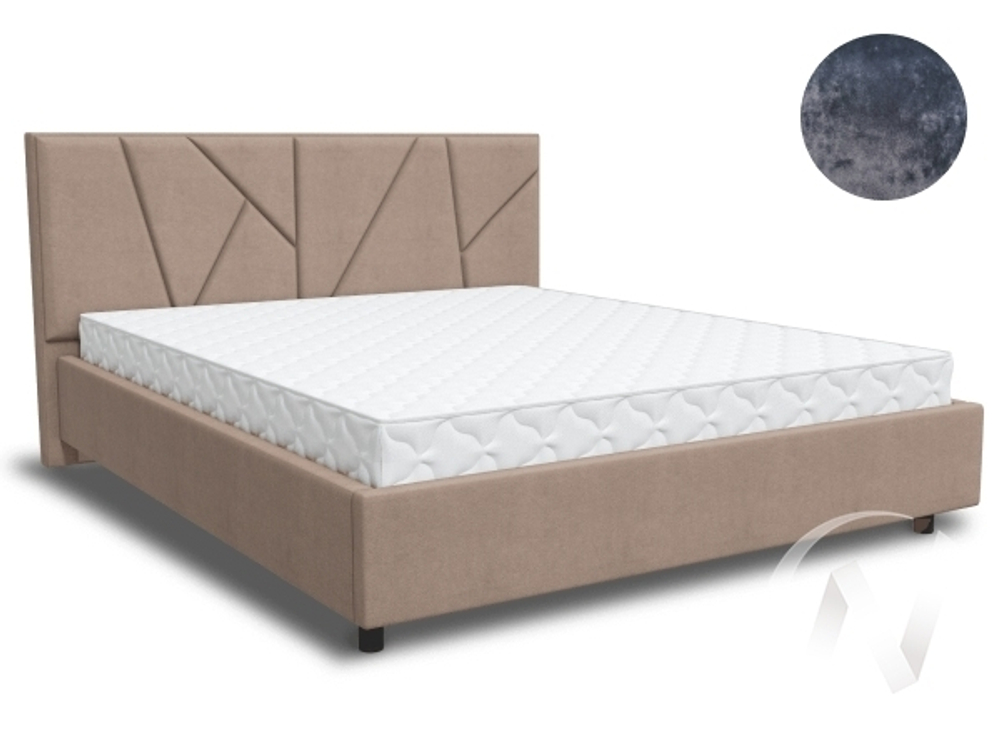 Кровать Рица 3 1;8 (Nevada 09; 1 категория)