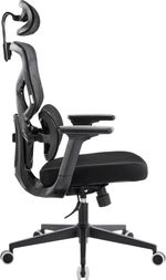 Эргономичное кресло Everprof Omega Black Сетка Черный