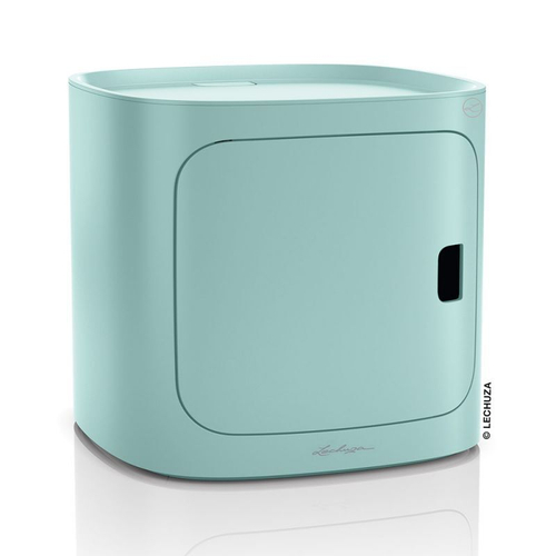 Модуль-подставка для хранения инвентаря "Pila Storrage petrol blue" (пластик), 35x35xH33 см