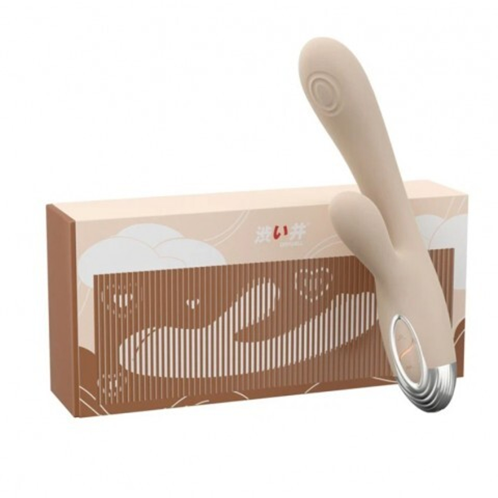 Вибратор-кролик Pada от Drywell бежевый