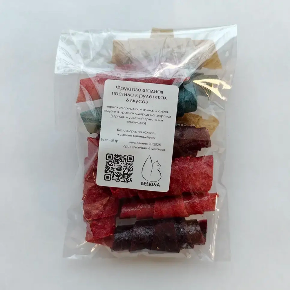 Пастила ассорти "Белкин снек", 50 г