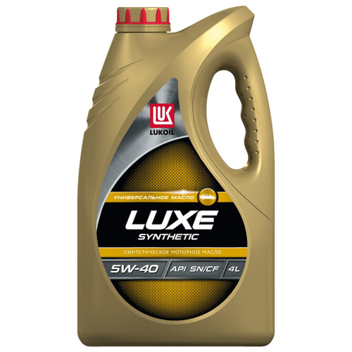 Масло Лукойл Luxe 5W40 SN/CF A3/B3/B4 (4л) синтетика