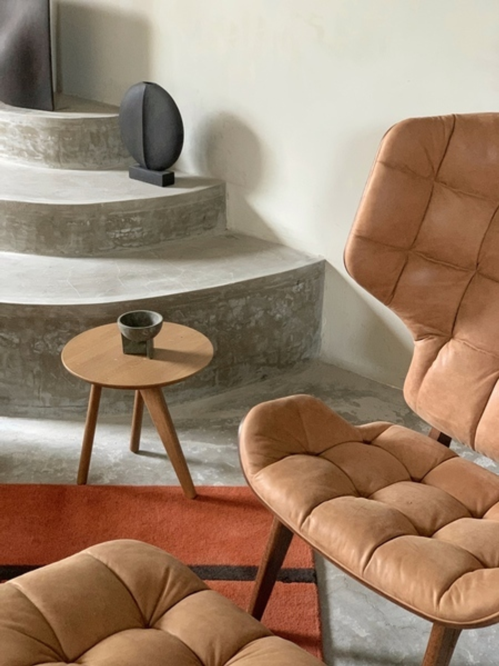 Кресло Mammoth, кожа