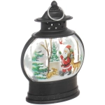 Сувенир с подсветкой «Лампа - Дедушка Мороз» 7*4*13 см, Чёрный