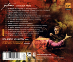 Rolando Villazon, Orquesta De La Comunidad De Madrid, Placido Domingo / Gitano Zarzuela Arias (CD)