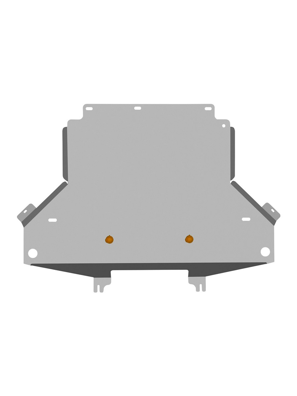 Защита переднего электромотора (с креп.) для ZEEKR 001 (2024-н.в.) электро AT 4WD (алюминий, 3 мм)  NLZ.113.01.030A