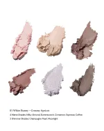 Палитра теней для век Flower Knows Bunny Garden 6-Color Makeup Palette - 01 White Bunny