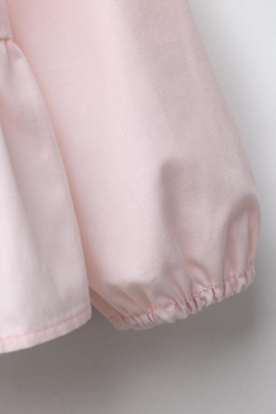 ZARA РУБАШКА С ЗАВЯЗКАМИ, СВЕТЛО-РОЗОВЫЙ