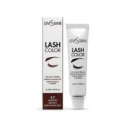 Краска для бровей и ресниц LEVISSIME LASH COLOR 1.1 BROWN. Цвет КОРИЧНЕВАЯ № 3-7