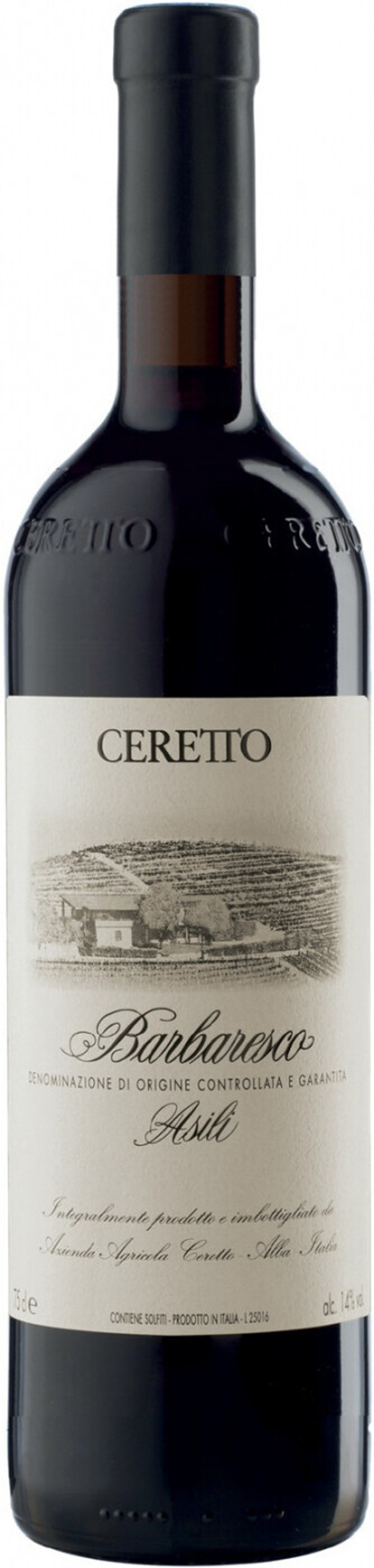 Вино Barbaresco Asili Ceretto, 0,75 л.