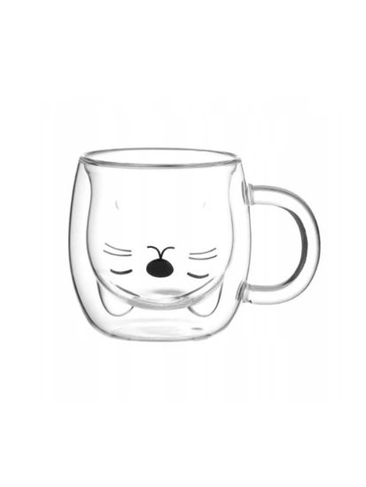 Чашка стеклянная подарочная 250 мл. Kamille KM 9017 с двойными стенками