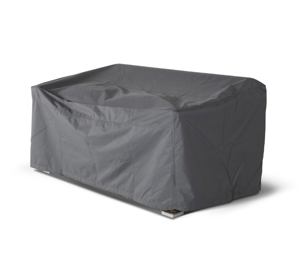 Защитный чехол на диван Канны, двухместный, цвет серый