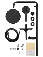 Душевая система WONZON & WOGHAND CLICK, Черный матовый (WW-N3S962-MB)