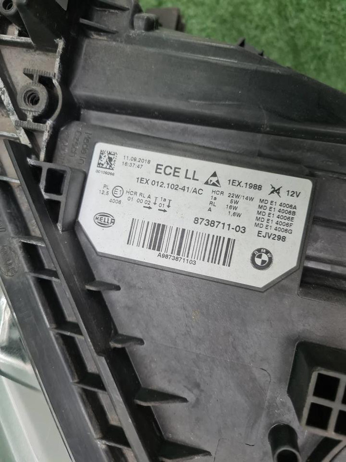 Фара левая BMW 3er F30 (2015-2020) LED