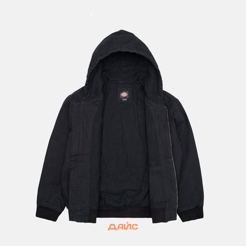 Куртка Dickies Hilham Hooded Canvas Jacket артикул:DK0A87O5BLK1 - купить в магазине Дайс