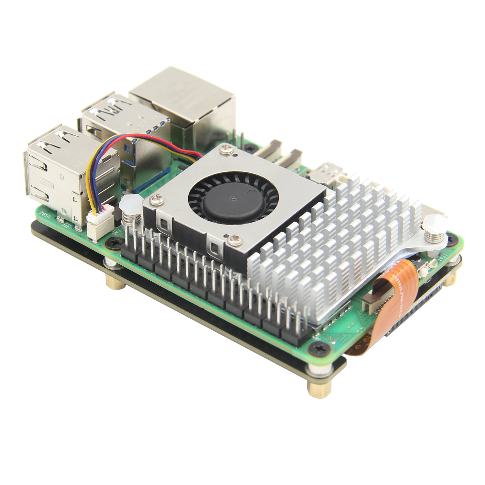 Нижний переходной адаптер x1002 для Raspberry pi 5 c Pcie на M.2 2280 NVMe SSD