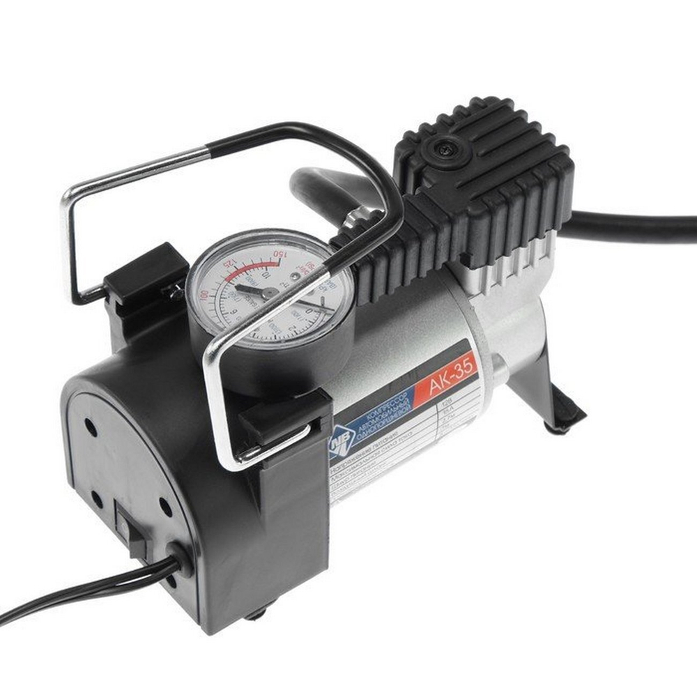 Авто-компрессор NOVA BRIGHT АК-35 металлический корпус