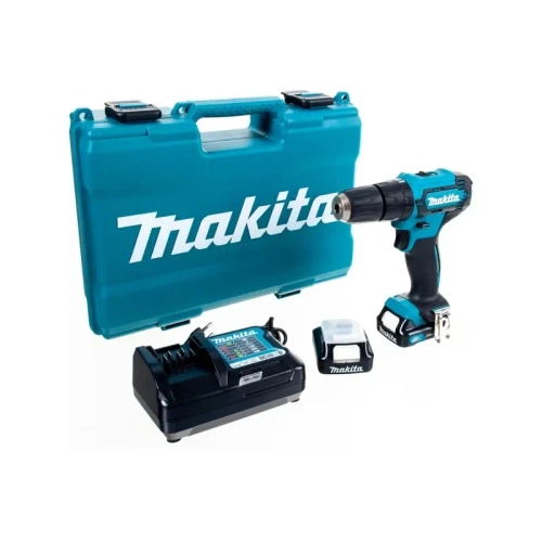 Makita HP333DWAE шуруповерт аккумуляторный ударный (2 x 2 Ач, ЗУ)