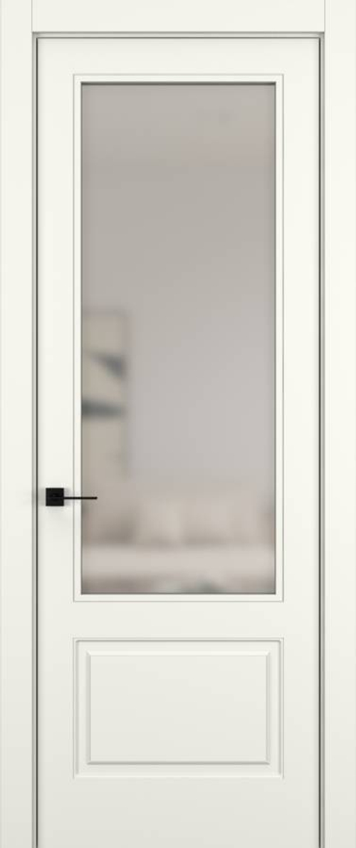 Дверь 021V HARMONY Матовый Жемчужный