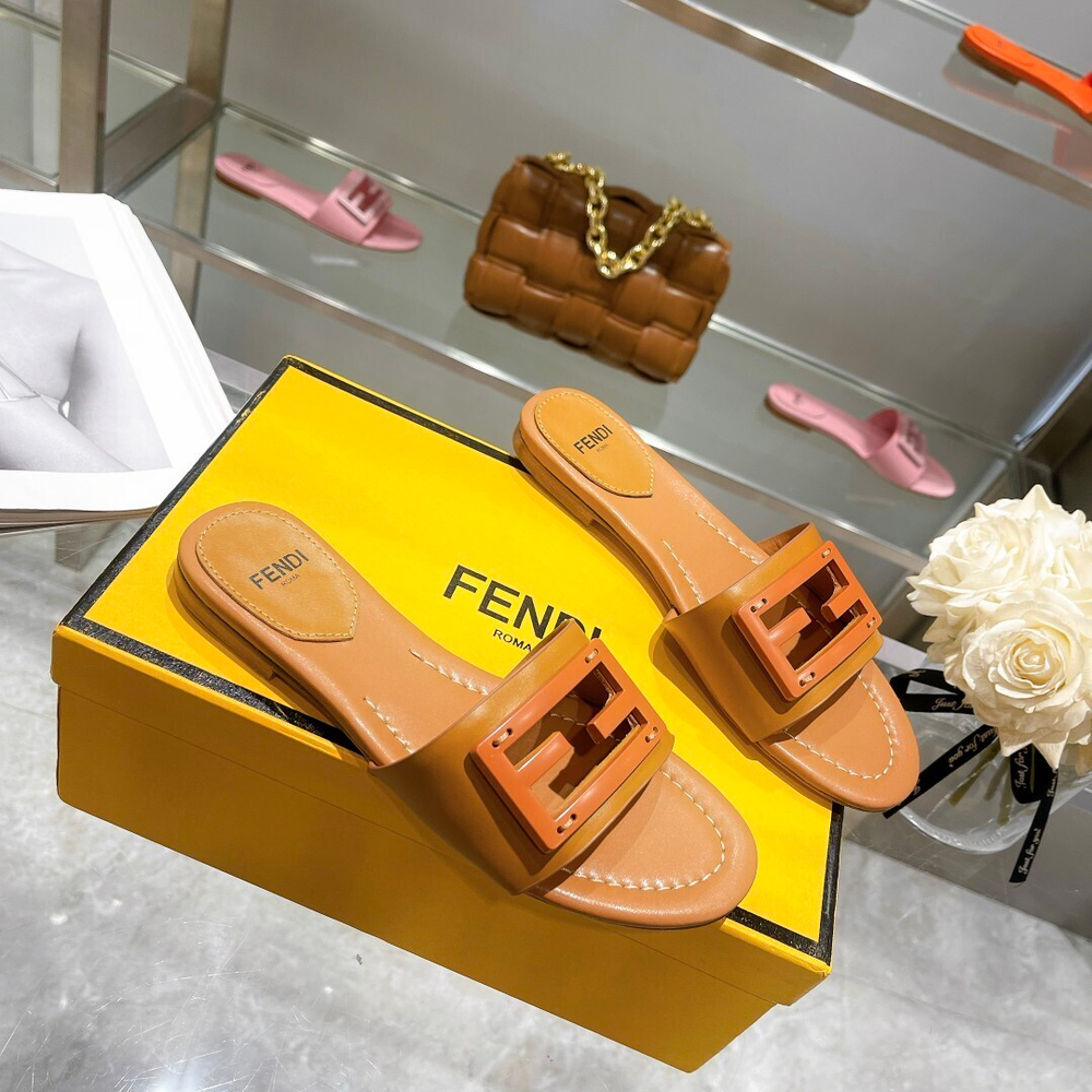 Fendi Baguette Slides
