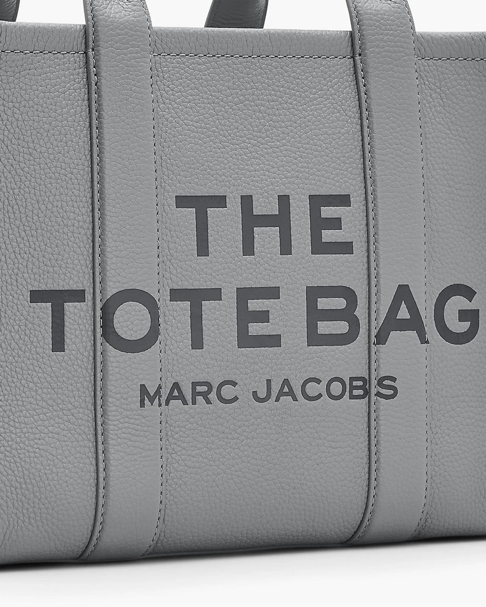 Сумка MARC JACOBS THE LEATHER MEDIUM TOTE BAG “Wolf Grey”