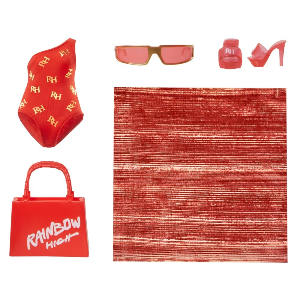 Rainbow High - Модная кукла Руби Андерсон (красная) Swim & Style 507277 / артикул   120377 507277  / GTIN 035051507277