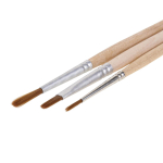 Набор кистей синтетика кр. 1,3,пл.6 "Жар-Птица" (Альбатрос)