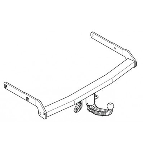 Фаркоп Westfalia 305407600001 Audi A6 Allroad 2012-(паспорт и сертификат в комплекте)(без электрики)