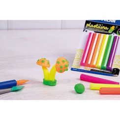 Plastlin / Пластилин BLISTER 6 COL.MODELLING CLAY NEON, 70 gr