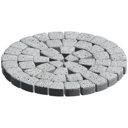 Тротуарная плитка Классико Нео, 60 мм, Мрамор, BackWash