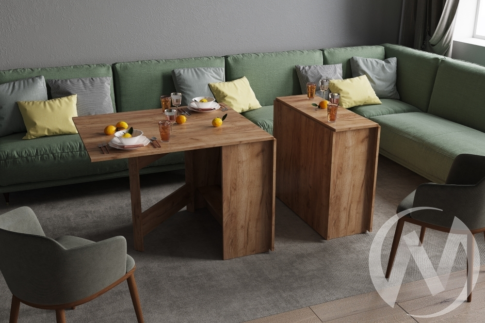 Стол-книжка (дуб крафт табачный)