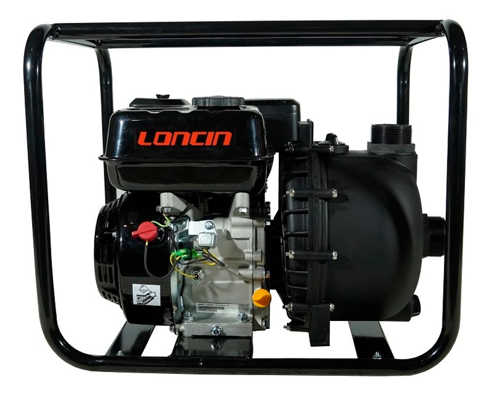 Мотопомпа бензиновая Loncin LC50HZB23-3.1Q  - для химических жидкостей [35 м3/ч]