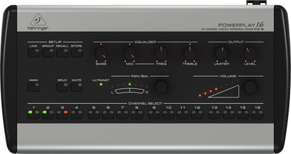 BEHRINGER P16-M - 16-канальный цифровой персональный микшерный пульт