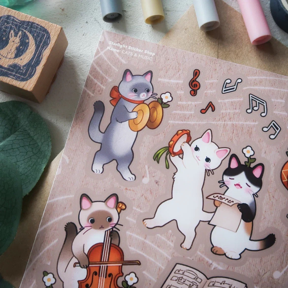 SQUARE CATS & MUSIC