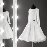 Virginia 1-01-02-A | Платье для спортивных бальных танцев | Vasileva Dance