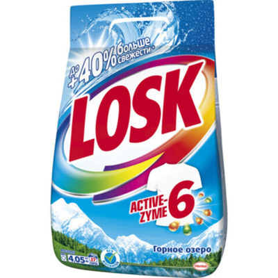 LOSK Автомат СМС порошок  Горное озеро 4,05кг.