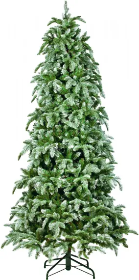 Елка Нормандия утонченная заснеженная 215 см., литая хвоя+пвх, Triumph Tree (73857)