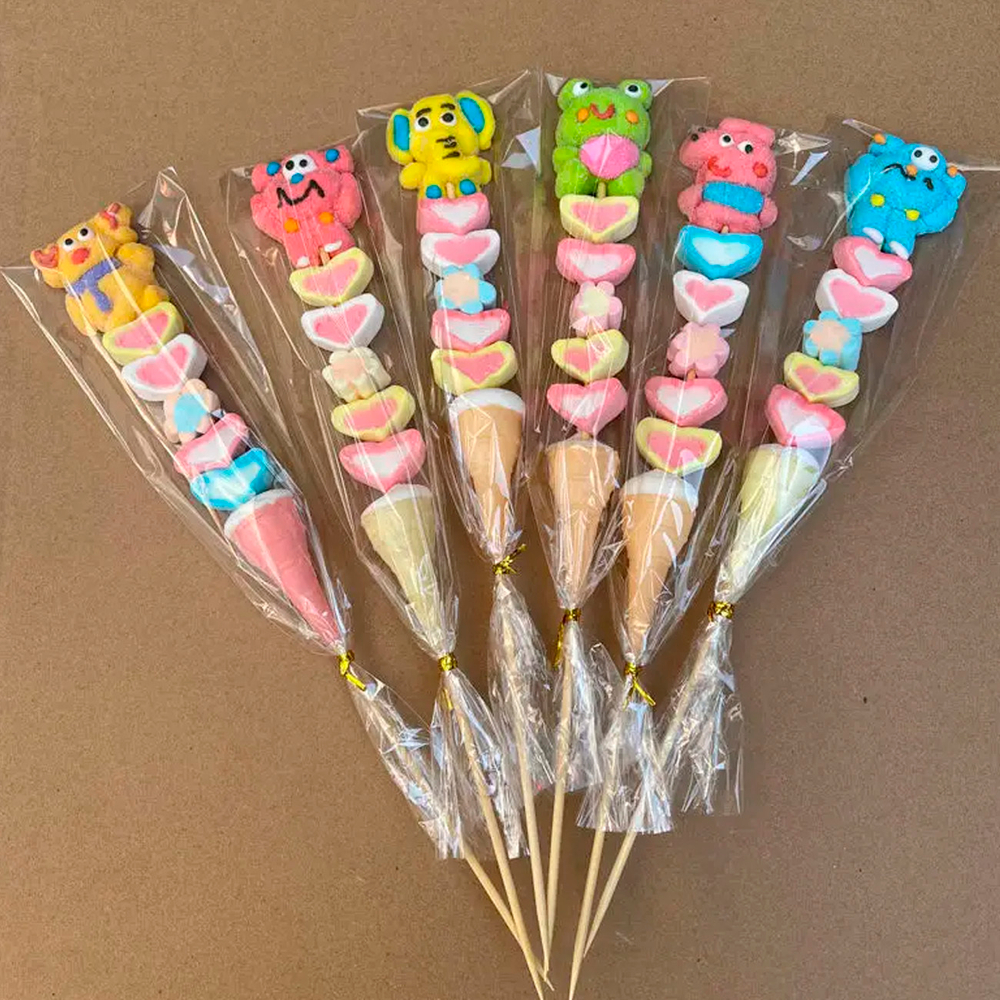 Пакеты 7х25 см БОПП 35 мкм без клеевого клапана прозрачные упаковочные