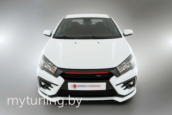 Передний бампер XMUG для Lada Vesta \ Vesta SW