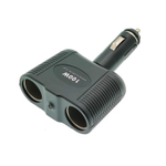 Разветвитель авто Olesson NO.1643 (2розетки/100W)