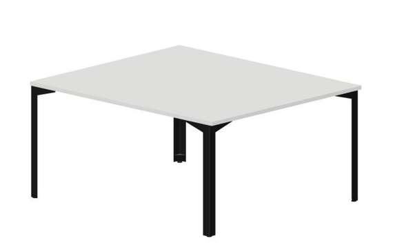 Составной стол на 2 рабочих места 158х136,6х75см, без отверстий