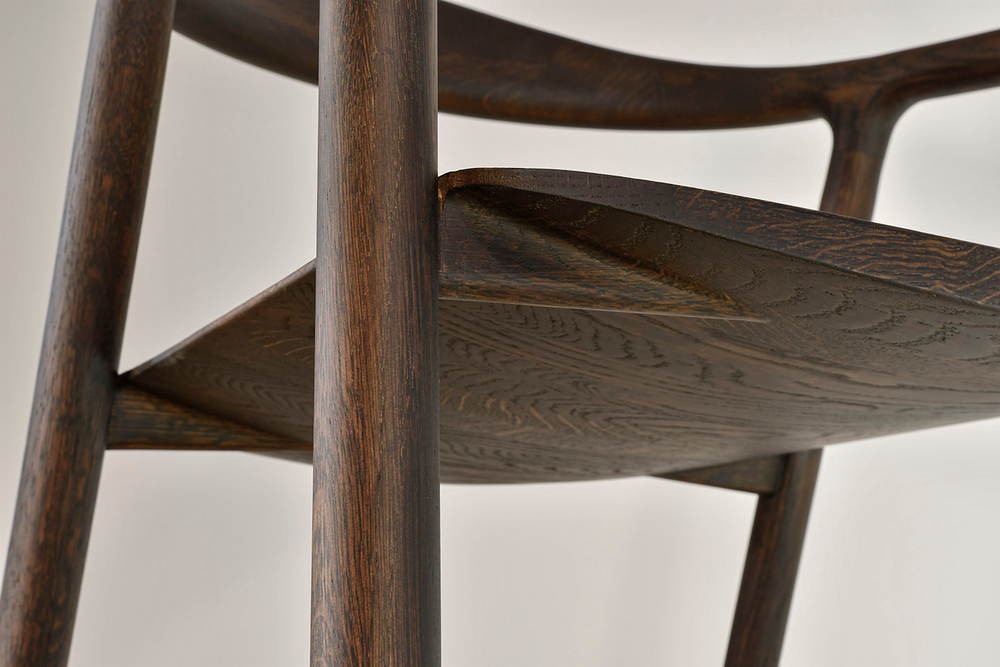 Стул из массива дуба дизайнерский Armonia (10 цветов)