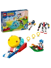 Конструктор Sonic 77001 Противостояние Соника у костра